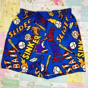 Vintage Slugger Baseball Toddler Boy Shorts 7year